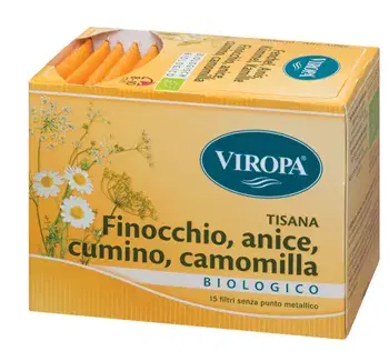 Viropa Tisana Finocchio/Anice/Cumino/Camomilla 15 Filtri