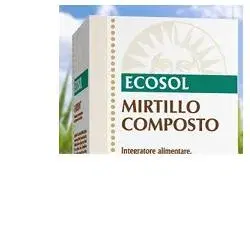Ecosol Mirtillo Composto Integratore 60 Compresse 25 g