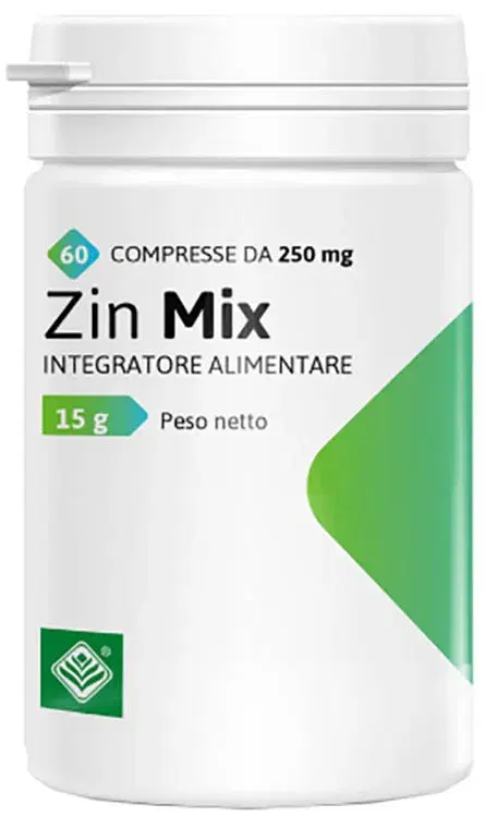 Gheos Zin Mix Integratore di Zinco e Vitamina C 60 Compresse