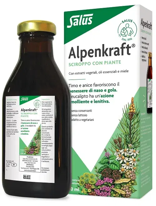 Alpenkraft Tonico Erbe Alpine Flacone 250 ml