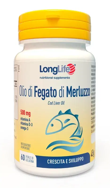 Longlife Olio Fe M 500mg 60prl