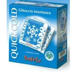 Safety Quickcold Ghiaccio Istantaneo 2 Bustine
