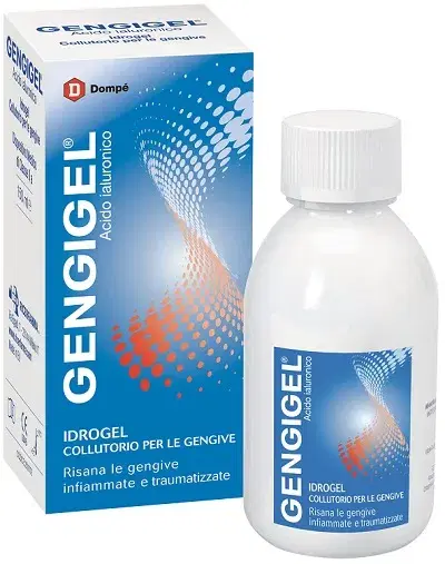 Dompe' Farmaceutici Collutorio Per Gengive Gengigel Idrogel Flacone 150 ml