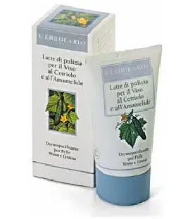 L'erbolario Latte Detergente Viso Al Cetriolo e Amamelide 125 ml