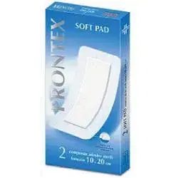 Safety Prontex Soft Pad Garza 10x20 cm 2 Pezzi