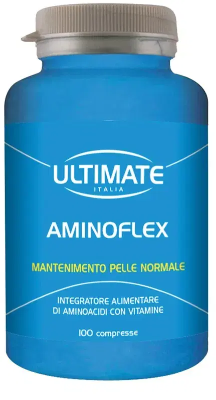 Ultimate Wellness Aminoflex Integratore di Aminoacidi 100 Compresse