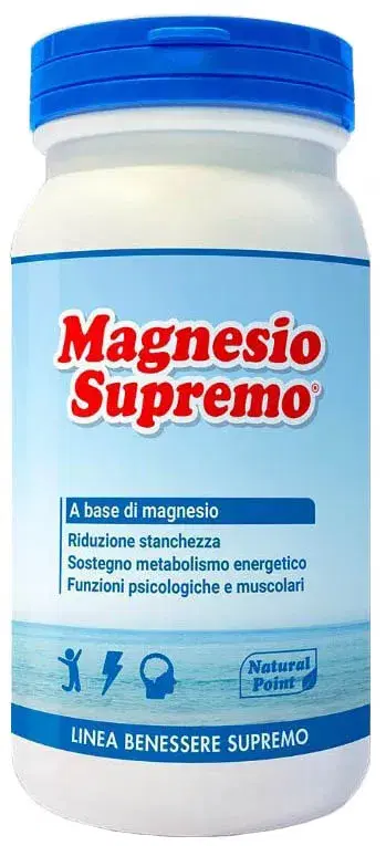 Magnesio Supremo Integratore per la Stanchezza e l'Affaticamento 150 g