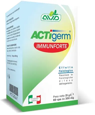 Actigerm Immunforte Integratore Sistema Immunitario 60 Compresse