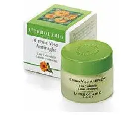 L'erbolario Crema Viso Antirughe Calendula Carota e Ginseng 30 ml