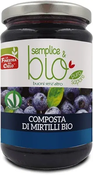 La Finestra sul Cielo Composta Di Mirtilli Bio 320 g