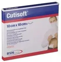 Leukoplast Cutisoft Compresse Sterili di Garza Idrofila TNT 10x10cm 6 Pezzi