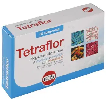 Kos Tetraflor Integratore Fermenti Lattici Viviv 60 Compresse