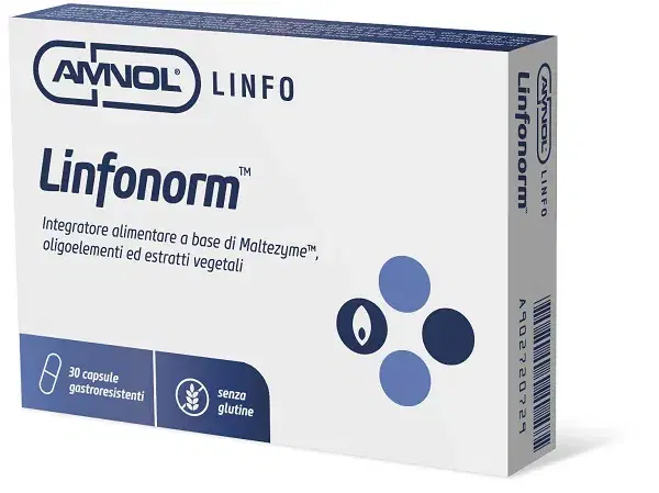 Linfonorm Integratore 30 Capsule Vegetali Gastroresistente