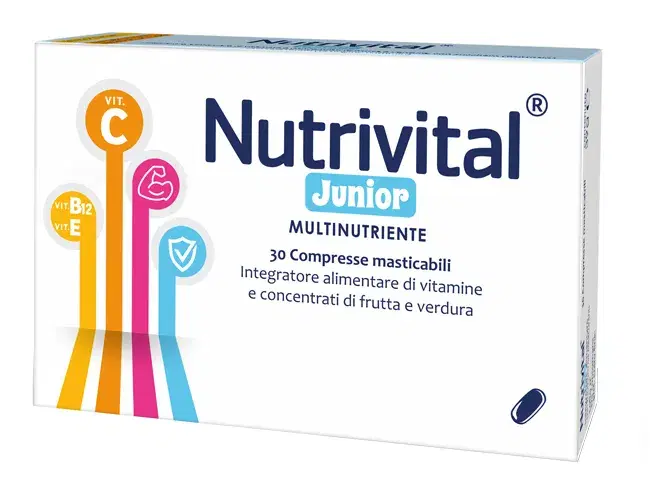 Pegaso Linea Energia Nutrivital Junior Integratore 30 Compresse Masticabili