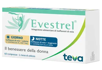 Theramex Linea Menopausa Evestrel Giorno e Notte Integratore 60 Compresse