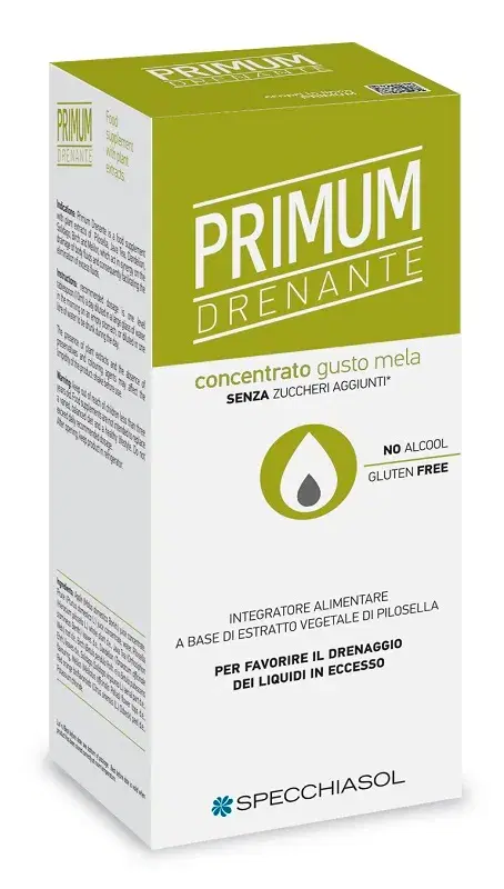 Specchiasol Primum Drenante Concentrato Gusto Mela 250 ml