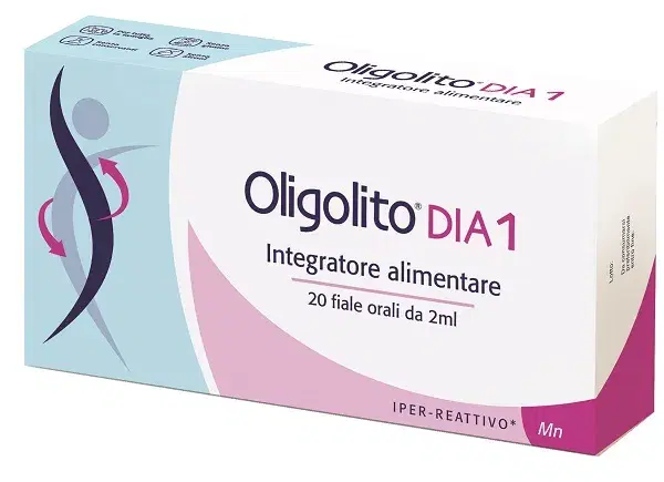 Schwabe Oligolito Dia 1 Integratore Alimentare 20 Fiale Orali da 2 ml