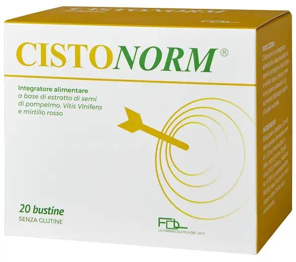 Cistonorm Integratore Cistite 20 Bustine