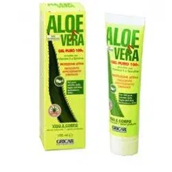 Aloe Vera Gel Lenitivo Gricar per Pelle Sensibile 100 ml