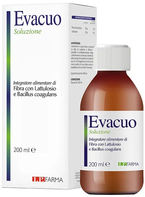 Evacuo Sciroppo Integratore Funzionalità Intestinale 200 ml