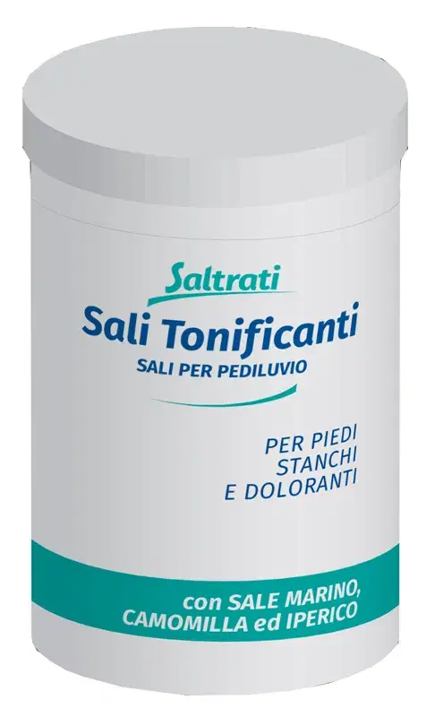 Saltrati Sali Tonificanti per Pediluvio Piedi Stanchi e Doloranti 400 g