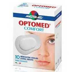 Optomed Comfort Complesso Oculare Sterile Autoadesive Protettivo 10 Compresse Oc