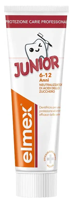 Elmex Dentifricio Junior per Bambini dai 6 ai 12 Anni 75 ml
