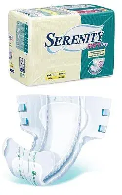 Serenity Soft Dry Pannolone Mutandina Extra Taglia L 30 Pezzi