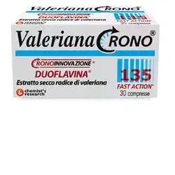 Chemist's Research Valeriana Crono 135 Con Duoflavina Fast Action 30 Compresse