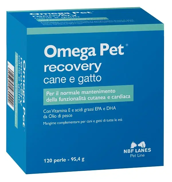 Nbf Lanes Omega Pet Recovery Integratore Infiammazioni Cani E Gatti 120 Perle