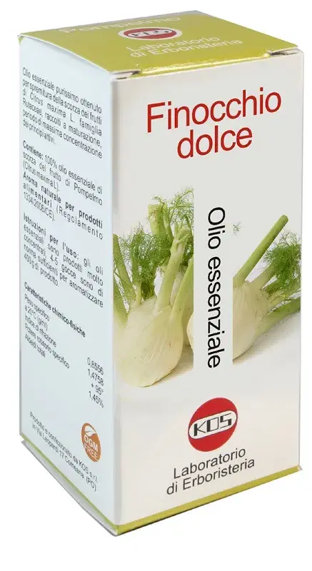Finocchio Olio Essenziale 20ml Kos per Benessere Digestivo