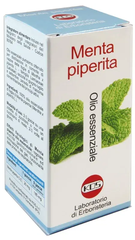 Menta Piperita Olio Essenziale 20ml