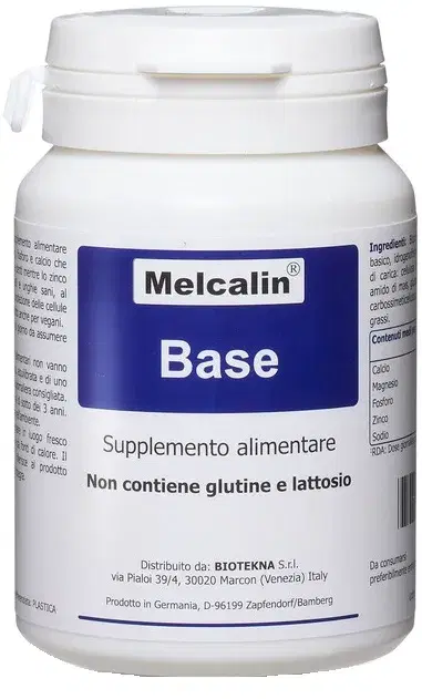 BioTekna Linea Vitamine Minerali Melcalin Base Integratore Alimentare 84 Capsule
