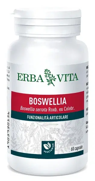 Erba Vita Boswellia Serrata Integratore per le Articolazioni 60 Capsule