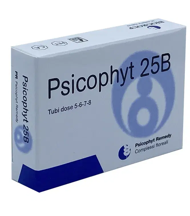 Psicophyt Remedy 25 B Integratore 4 Tubi di Globuli