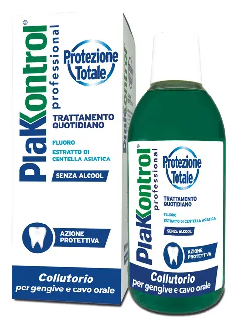 Plakkontrol Linea Igiene Dentale Quotidiana Collutorio Protezione Totale 500 ml
