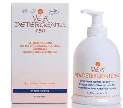 VEA Detergente 250 Fluido Idratante Lenitivo Protettivo Pelli Sensibili 250 ml