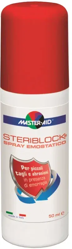 Master-Aid Steriblock Spray Emostatico Per Piccole Ferite 50 ml