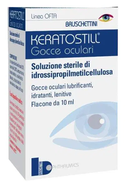 Keratostill Gocce Oculari Lubrificanti Protettive 10 ml