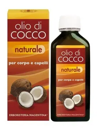 Erboristeria Magentina Olio di Cocco Nutriente Idratante Corpo Capelli 100 ml