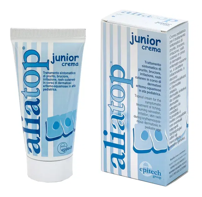 Aliatop Junior Crema 50 ml Idratante e Lenitiva per Pelli Sensibili