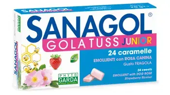 Phyto Garda Sanagol Gola 24 Caramelle Emollienti