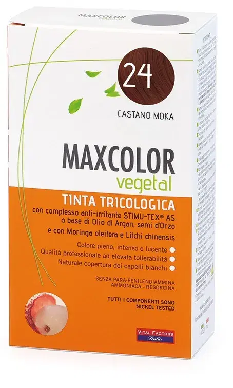 Maxcolor Vegetal Tinta 24 Castano Moka