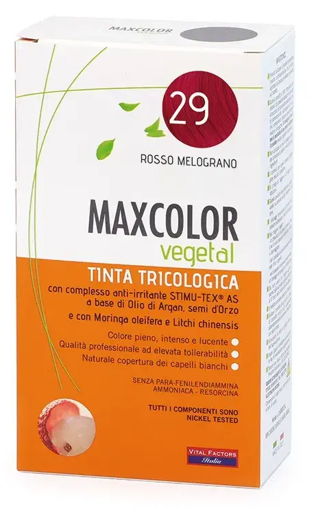 Maxcolor Vegetal Tinta 29 Rosso Melograno 140ml