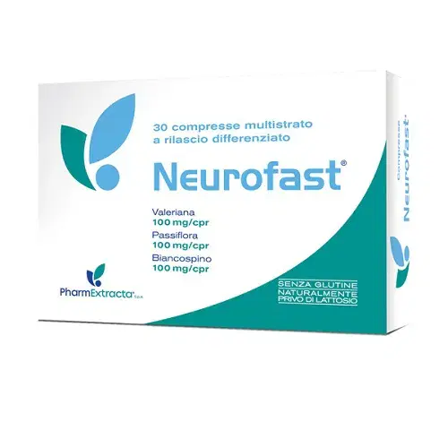 Neurofast Integratore che Favorisce il Rilassamento 30 Compresse da 30g