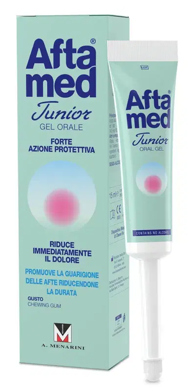 Aftamed Junior Gel Parodontale Lenitivo Calmante Anti-Irritazioni 15 ml