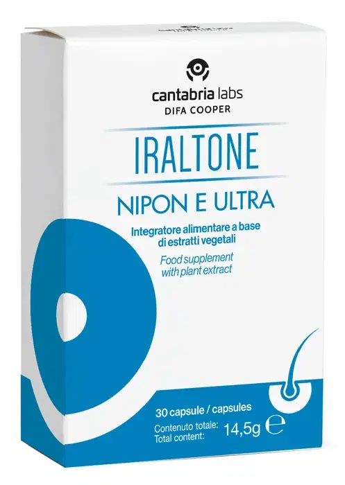 Nipon e Ultra Integratore Contro la Caduta Dei Capelli 30 Capsule