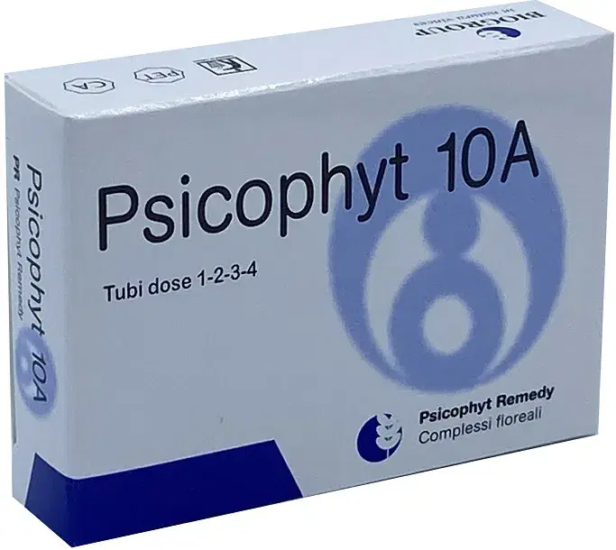 Psicophyt Remedy 10 A Integratore 4 Tubi di Globuli