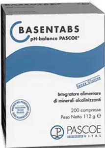 Named Pascoe Linea Alcalinizzanti Basentabs Integratore Alimentare 200 Compresse