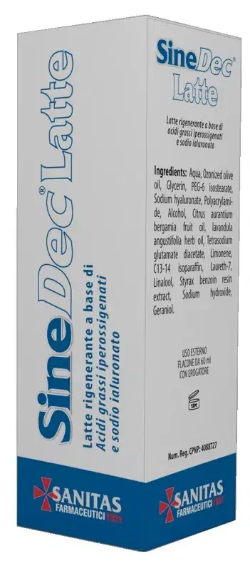 Sinedec Latte Trattamento Preventivo Ulcere Vascolari e Piede Diabetico 60 ml